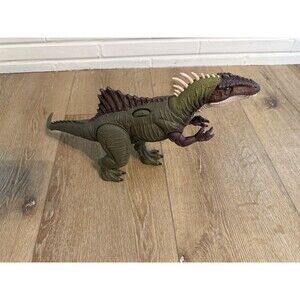 Mattel Jurassic World Chaos Theory Battle Roarin' Becklespinax Dinosaur Figure